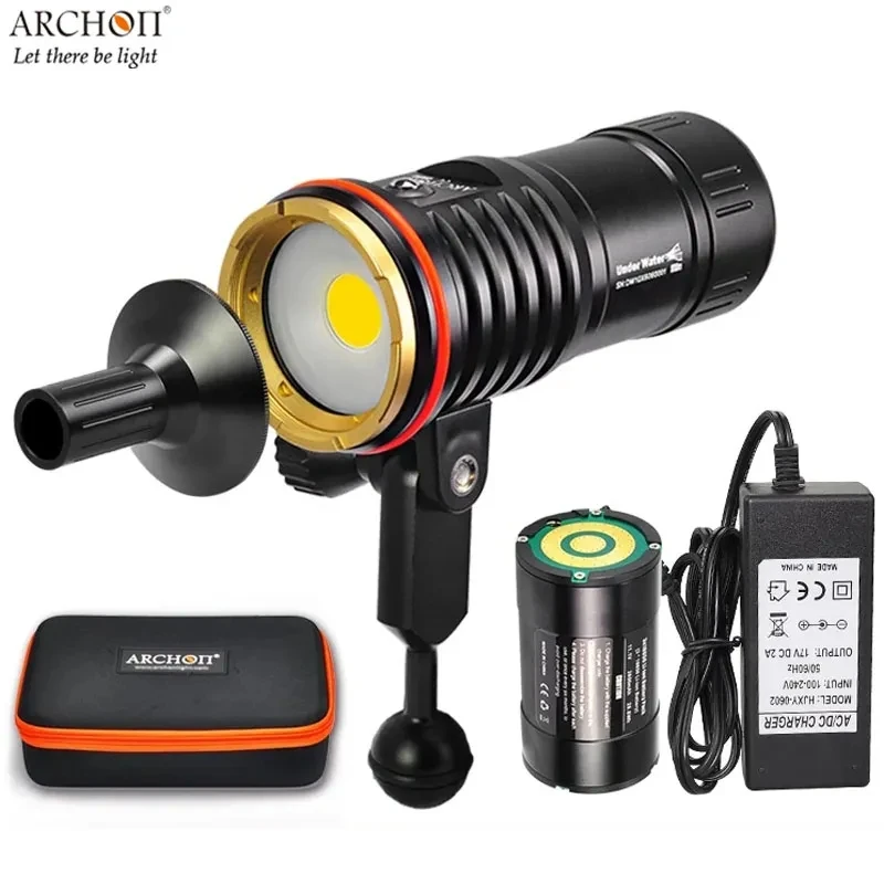 ARCHON DM10 Max 2700 lumens HD video diving photoraphy light Underwater 100m diving video spot light dive fill light torch
ARCHON DM10 Max 2700 lumens HD video diving photoraphy light Underwater 100m diving video spot light dive fill light torch