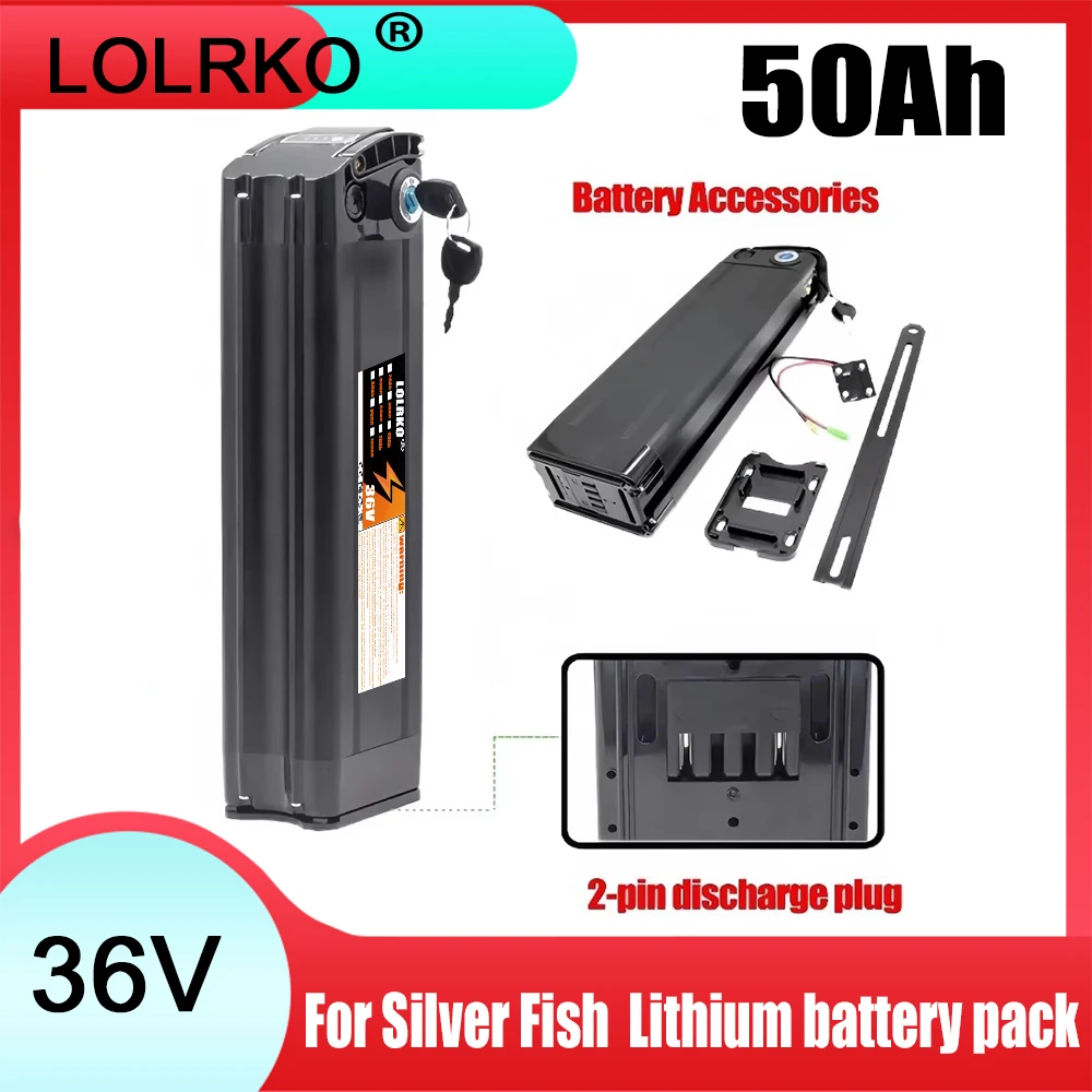 36V 20Ah-50Ah 18650 battery, for Silver Fish 250W-1000W motor lithium battery pack
36V 20Ah-50Ah 18650 battery, for Silver Fish 250W-1000W motor lithium battery pack