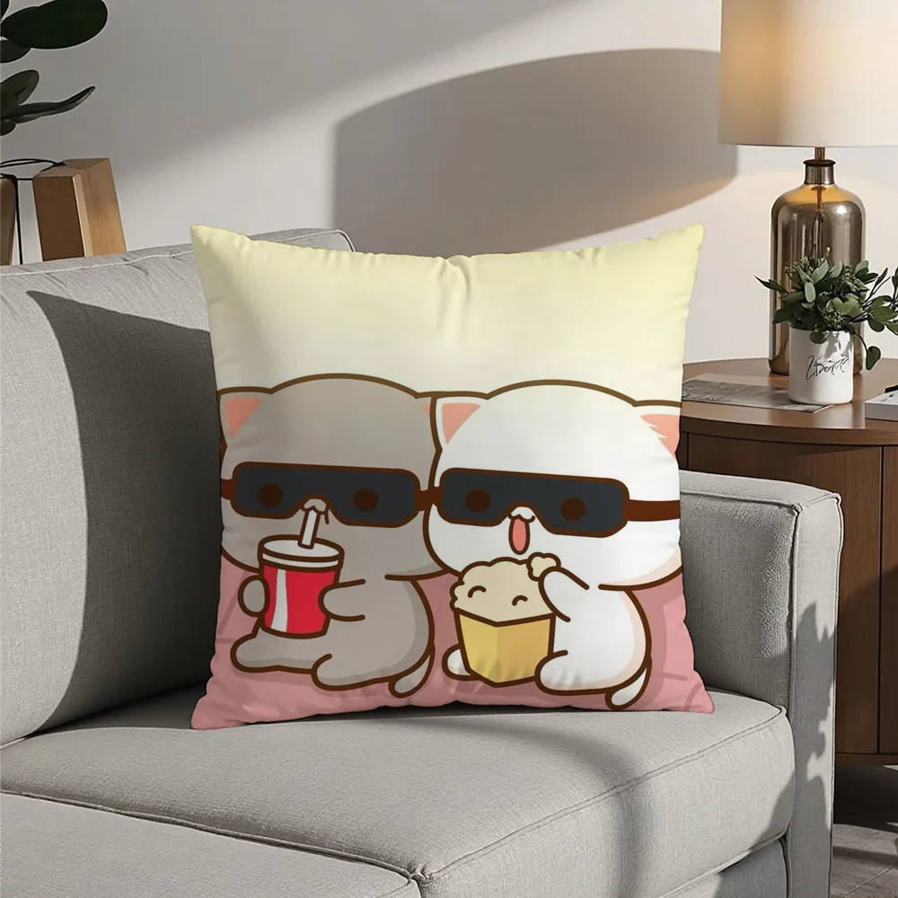 Cartoon Sweet Cute Cat Pillow Case Plush Fabric Soft Pillowcase Double Sided Print Cushion Cover Household Gifts
Cartoon Sweet Cute Cat Pillow Case Plush Fabric Soft Pillowcase Double Sided Print Cushion Cover Household Gifts