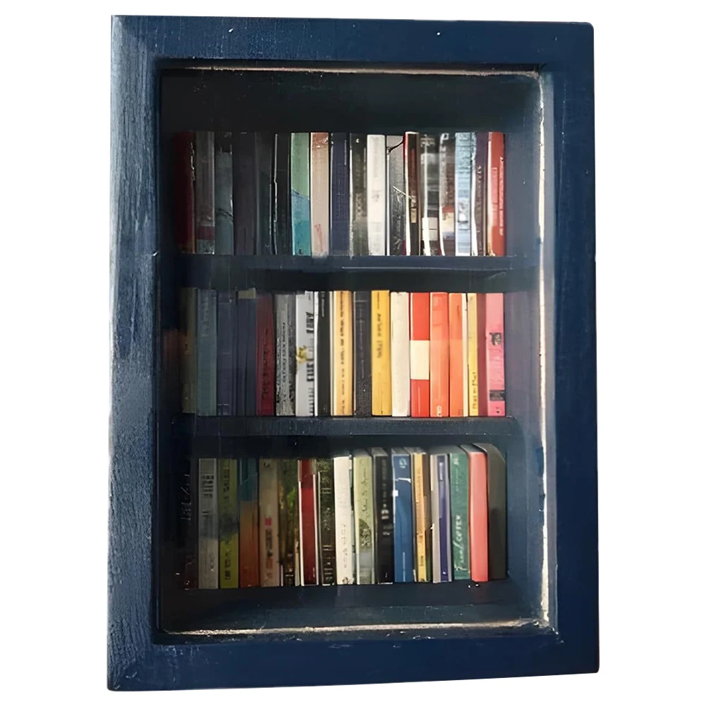 Pocket Anxiety Bookshelf with 60PCS Mini Books Shake Away Your Anxiety Miniature Book Library Shake Your Anxiety for Book Lovers
Pocket Anxiety Bookshelf with 60PCS Mini Books Shake Away Your Anxiety Miniature Book Library Shake Your Anxiety for Book Lovers