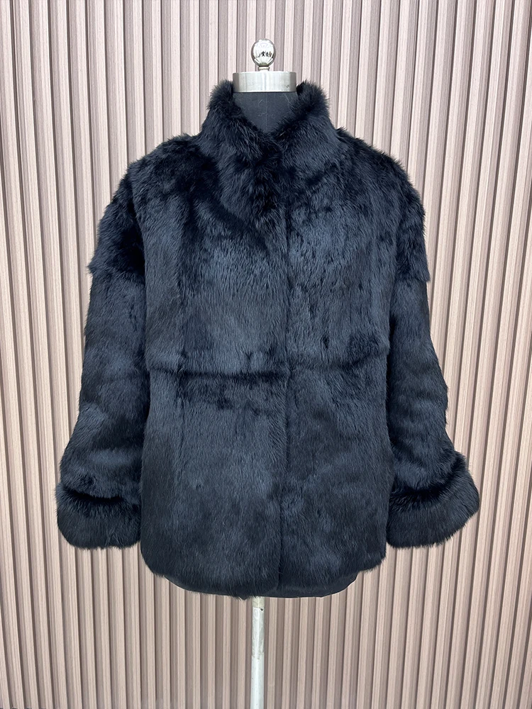 2025 Natural Rabbit Fur Coat Women Winter Jacket Real Leather And Fur Women's Full Pelt Rabbit Fur Clothing Female Outerwears
2025 Natural Rabbit Fur Coat Women Winter Jacket Real Leather And Fur Women's Full Pelt Rabbit Fur Clothing Female Outerwears