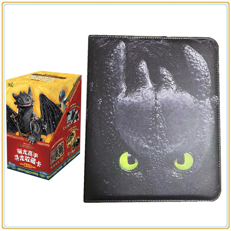 400pcs/900pcs Card Album Book Anime KAYOU How to Train Your Dragon Collection Card Zipper Game Cards Binder Holder kids Gift
400pcs/900pcs Card Album Book Anime KAYOU How to Train Your Dragon Collection Card Zipper Game Cards Binder Holder kids Gift