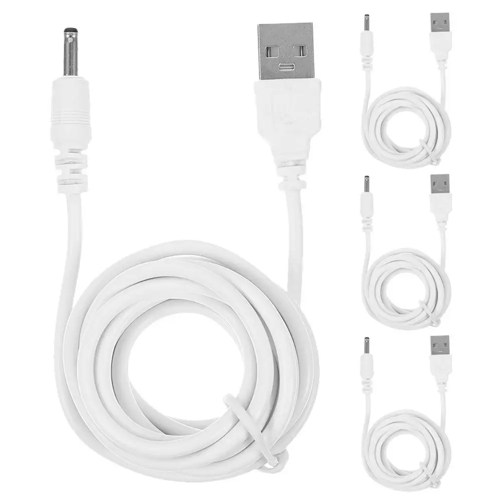 4Pcs USB Dc Charging Cable 3.5x1.35mm High Durability Fast Charging USB to Dc Power Cord Compatible with Dash Cam LED Light
4Pcs USB Dc Charging Cable 3.5x1.35mm High Durability Fast Charging USB to Dc Power Cord Compatible with Dash Cam LED Light