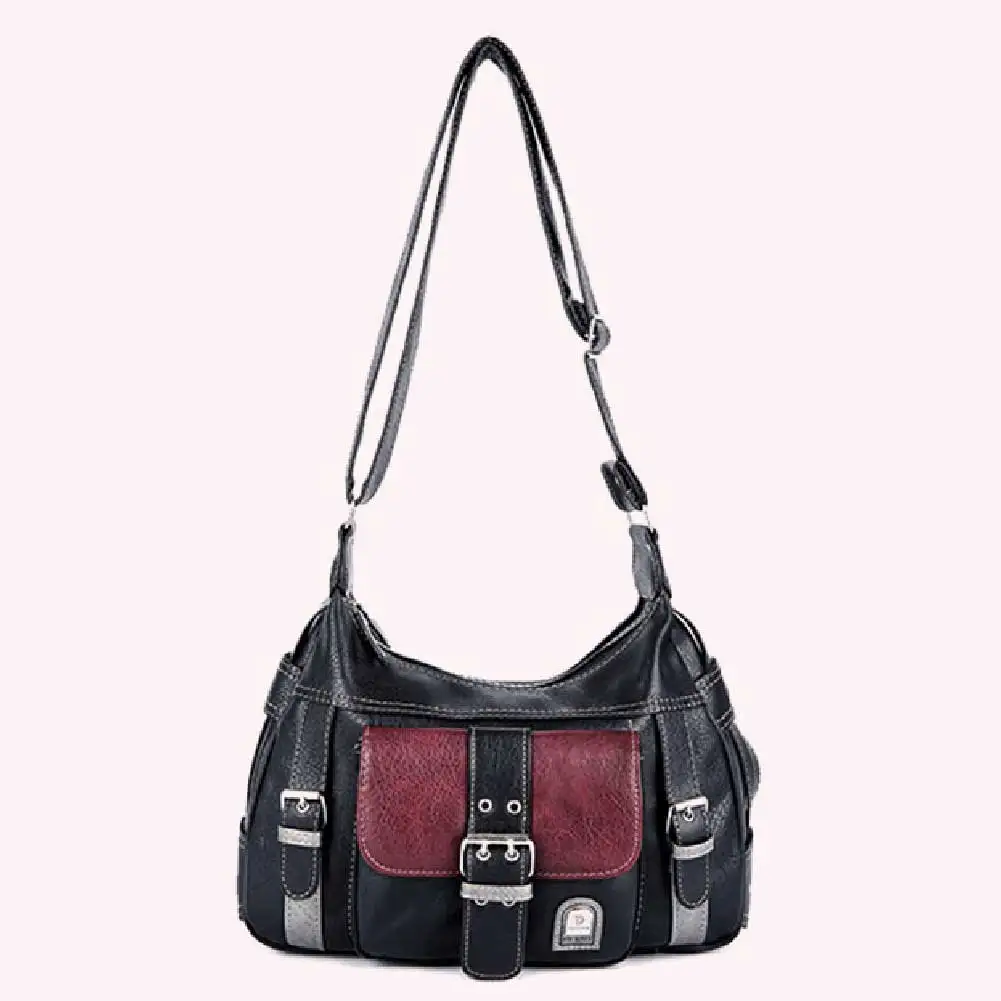 Girls Large Capacity Crossbody Bag Casual Retro Sling Bag Versatile Multi-Pocket Contrast Color for Traveling Shopping Commuting
Girls Large Capacity Crossbody Bag Casual Retro Sling Bag Versatile Multi-Pocket Contrast Color for Traveling Shopping Commuting