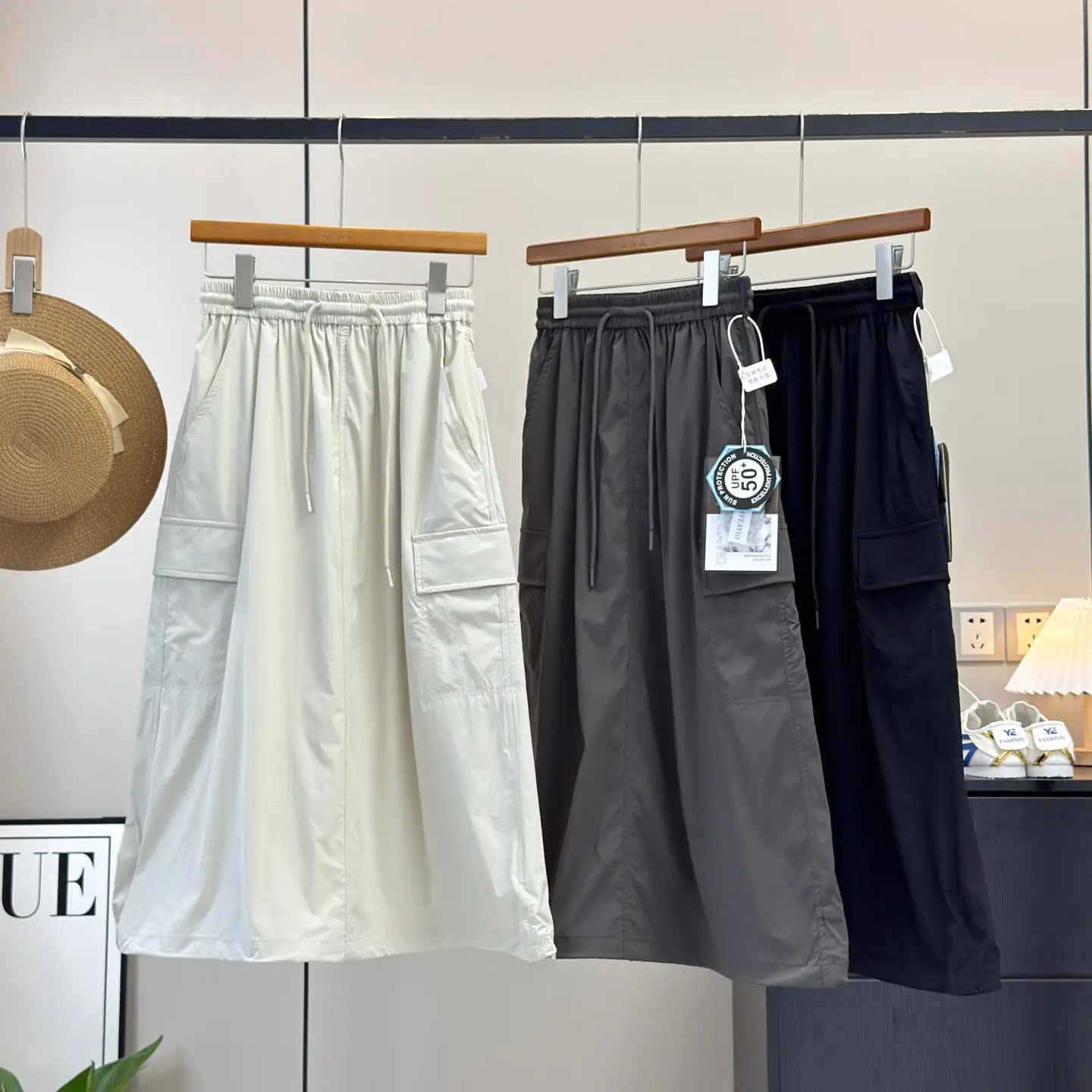 High Waist Drawstring Outdoor Work Skirt Elastic Anti-Wrinkle Quick Dry A-Line Flower Bud Half Skirt for Women Summer 2026
High Waist Drawstring Outdoor Work Skirt Elastic Anti-Wrinkle Quick Dry A-Line Flower Bud Half Skirt for Women Summer 2026