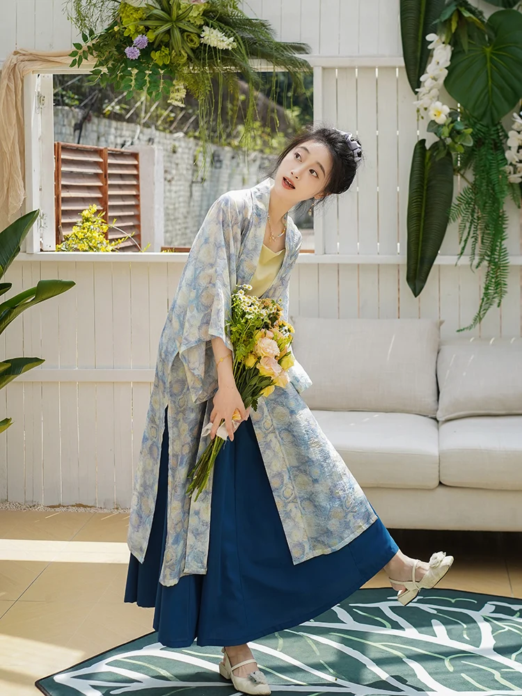 HanTing Ji Women's Hanfu Set Long Dry Temple Sui Pants Renovated Song Pants National Style Asymmetric Commute Long Pants
HanTing Ji Women's Hanfu Set Long Dry Temple Sui Pants Renovated Song Pants National Style Asymmetric Commute Long Pants