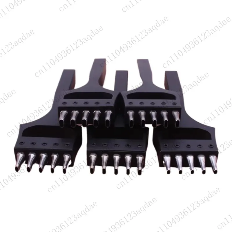 Strap Flat Punch 6.5 Pitch 5-hole Strap Punching Tool Multi Specification Handmade Leather Goods DIY Tool
Strap Flat Punch 6.5 Pitch 5-hole Strap Punching Tool Multi Specification Handmade Leather Goods DIY Tool