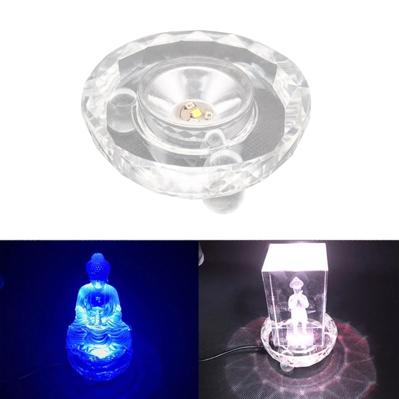 USB Operated Decorative Light Base Featuring 7 Chromatic Modes for Showcasing Glass Craft In Secure ABS Housing
USB Operated Decorative Light Base Featuring 7 Chromatic Modes for Showcasing Glass Craft In Secure ABS Housing