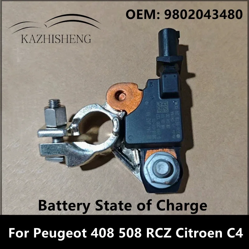 9802043480 Battery State Of Charge Box Assembly For Peugeot 2008 3008 408 508 RCZ For Citroen C4 Battery Negative Wire Sensor
9802043480 Battery State Of Charge Box Assembly For Peugeot 2008 3008 408 508 RCZ For Citroen C4 Battery Negative Wire Sensor