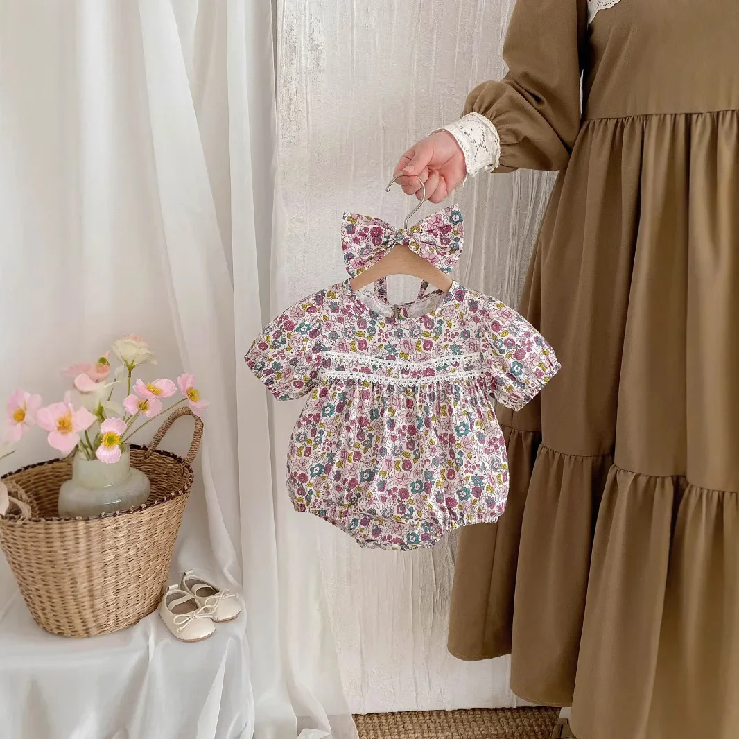2025 Children's Clothing Summer New Infant and Young Children Fragrant Flower Crawler Clothing Female Baby Short Sleeve Jumpsuit
2025 Children's Clothing Summer New Infant and Young Children Fragrant Flower Crawler Clothing Female Baby Short Sleeve Jumpsuit