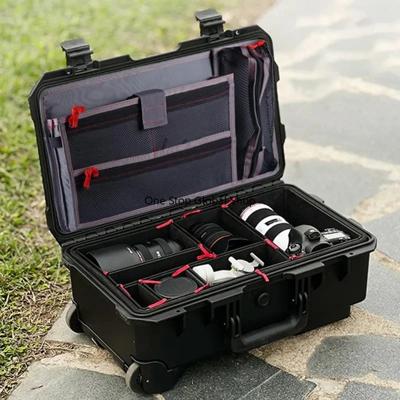 Toolbox Multifunctional DSLR Camera Organizer Box Safety Equipment Protective Boxes Large Capacity Tool Storage Boxes
Toolbox Multifunctional DSLR Camera Organizer Box Safety Equipment Protective Boxes Large Capacity Tool Storage Boxes