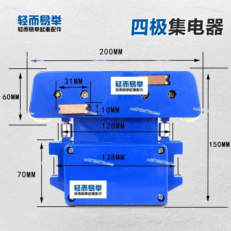 Safety Multi-pole Tube Sliding Contact Line Collector JD4-100A Crane Three-pole Four-pole 34 Receiver Bearing Wheel
Safety Multi-pole Tube Sliding Contact Line Collector JD4-100A Crane Three-pole Four-pole 34 Receiver Bearing Wheel