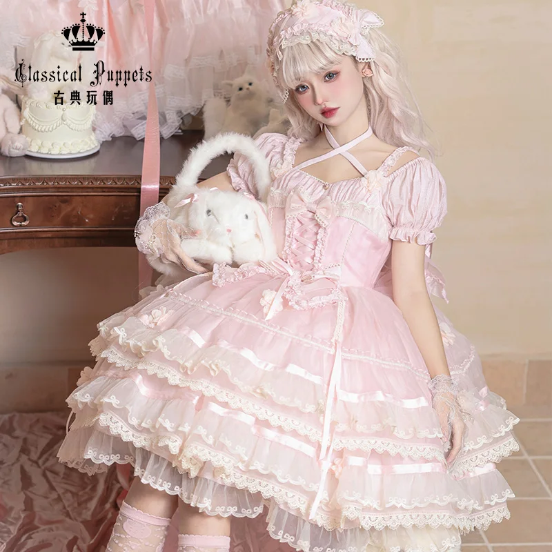 Kawaii Lolita Japanese Sweet Op Dress Women Elegant Gothic Long Sleeve Princess Party Dresses Victorian Girly Harajuku Vestidos
Kawaii Lolita Japanese Sweet Op Dress Women Elegant Gothic Long Sleeve Princess Party Dresses Victorian Girly Harajuku Vestidos