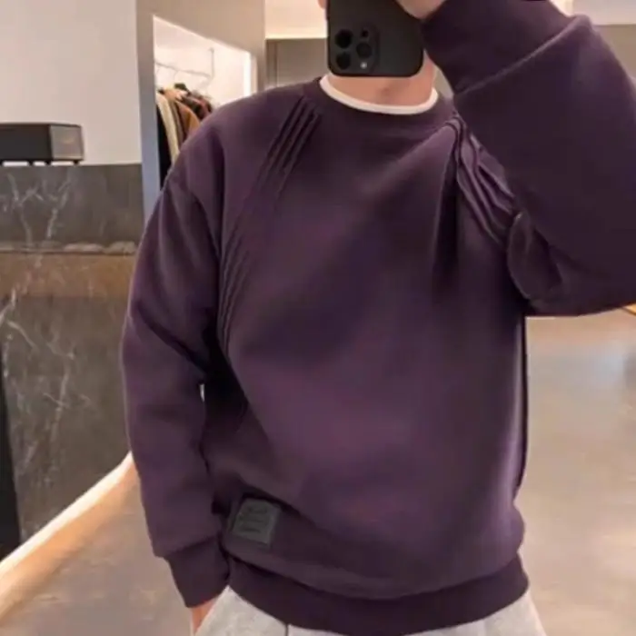 American Style Casual Long Sleeve round Neck Sweatshirt Unisex Autumn Winter Fashionable Versatile Loose Fit Couple's Shirt
American Style Casual Long Sleeve round Neck Sweatshirt Unisex Autumn Winter Fashionable Versatile Loose Fit Couple's Shirt