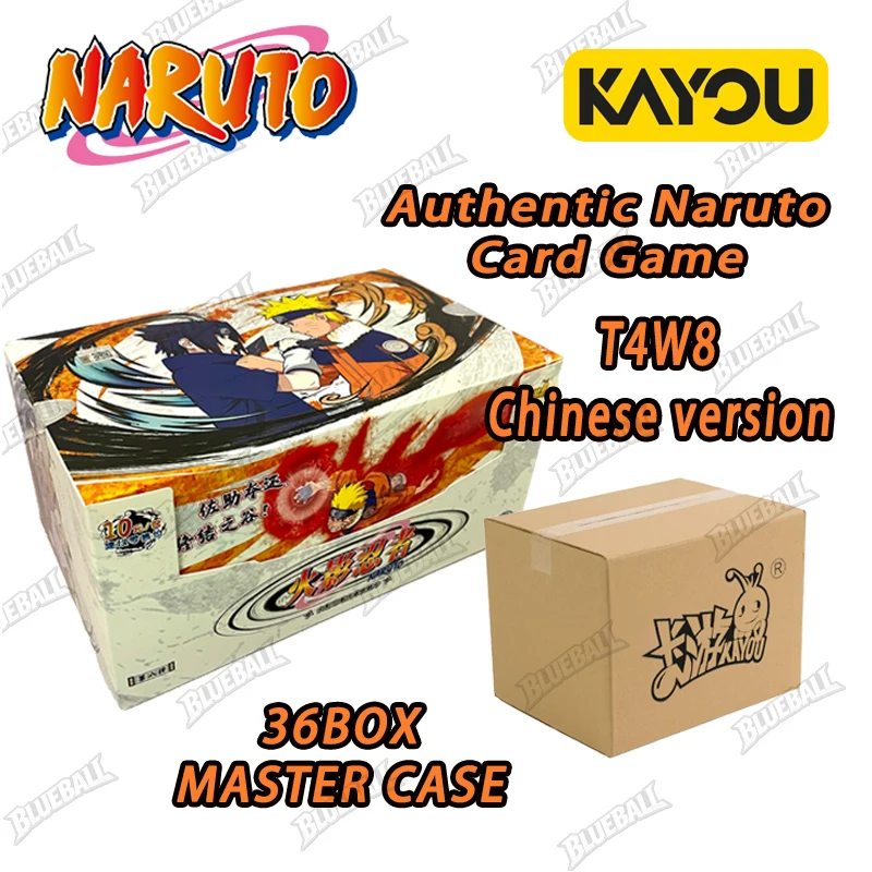 Official KaYou "Naruto" New Legacy Series W8T4 Chinese Version - 36 boxes per case - Rare anime collectible cards - Gift
Official KaYou "Naruto" New Legacy Series W8T4 Chinese Version - 36 boxes per case - Rare anime collectible cards - Gift