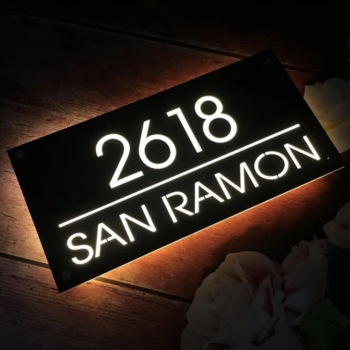 Minimalist LED Luminous Custom Door Number Sign Waterproof Address Plaque for Villa Hotel Apartment Outdoor Decor
Minimalist LED Luminous Custom Door Number Sign Waterproof Address Plaque for Villa Hotel Apartment Outdoor Decor