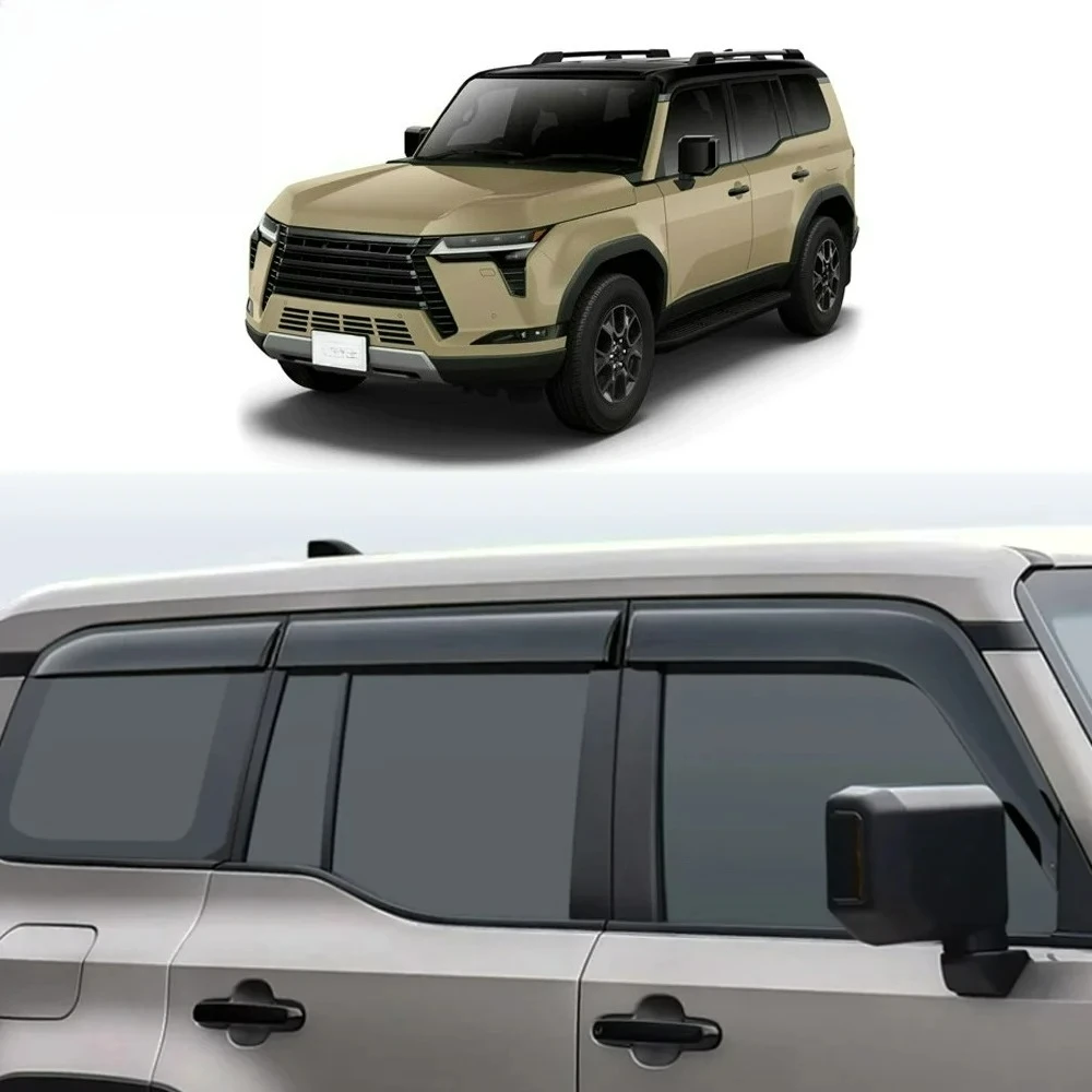 4Pcs/set Car Window Rain Cover Weather Side Window Deflectors For 2024 Lexus GX GX550
4Pcs/set Car Window Rain Cover Weather Side Window Deflectors For 2024 Lexus GX GX550