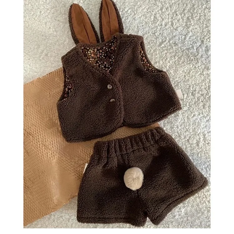 2024 Baby Set Autumn and Winter Styles 0-3 Years Old Little Rabbit Velvet Thick Vest Baby Two Piece Set Children's Sets
2024 Baby Set Autumn and Winter Styles 0-3 Years Old Little Rabbit Velvet Thick Vest Baby Two Piece Set Children's Sets