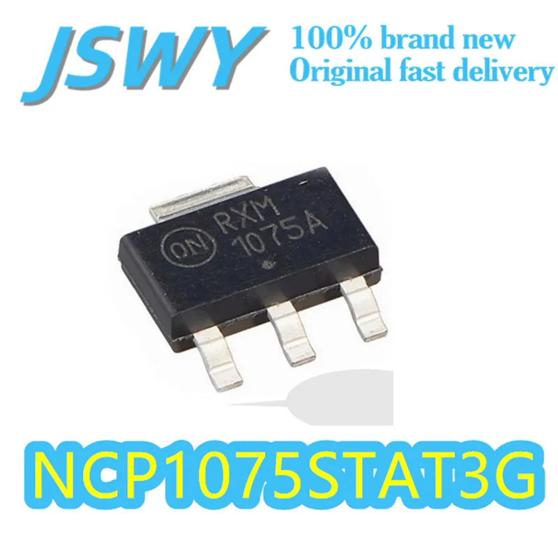 (5/50 pieces) Original authentic NCP1075STAT3G silk screen RXM1075A SOT-223-4L 10W power 65kHz frequency Offline Converter
(5/50 pieces) Original authentic NCP1075STAT3G silk screen RXM1075A SOT-223-4L 10W power 65kHz frequency Offline Converter