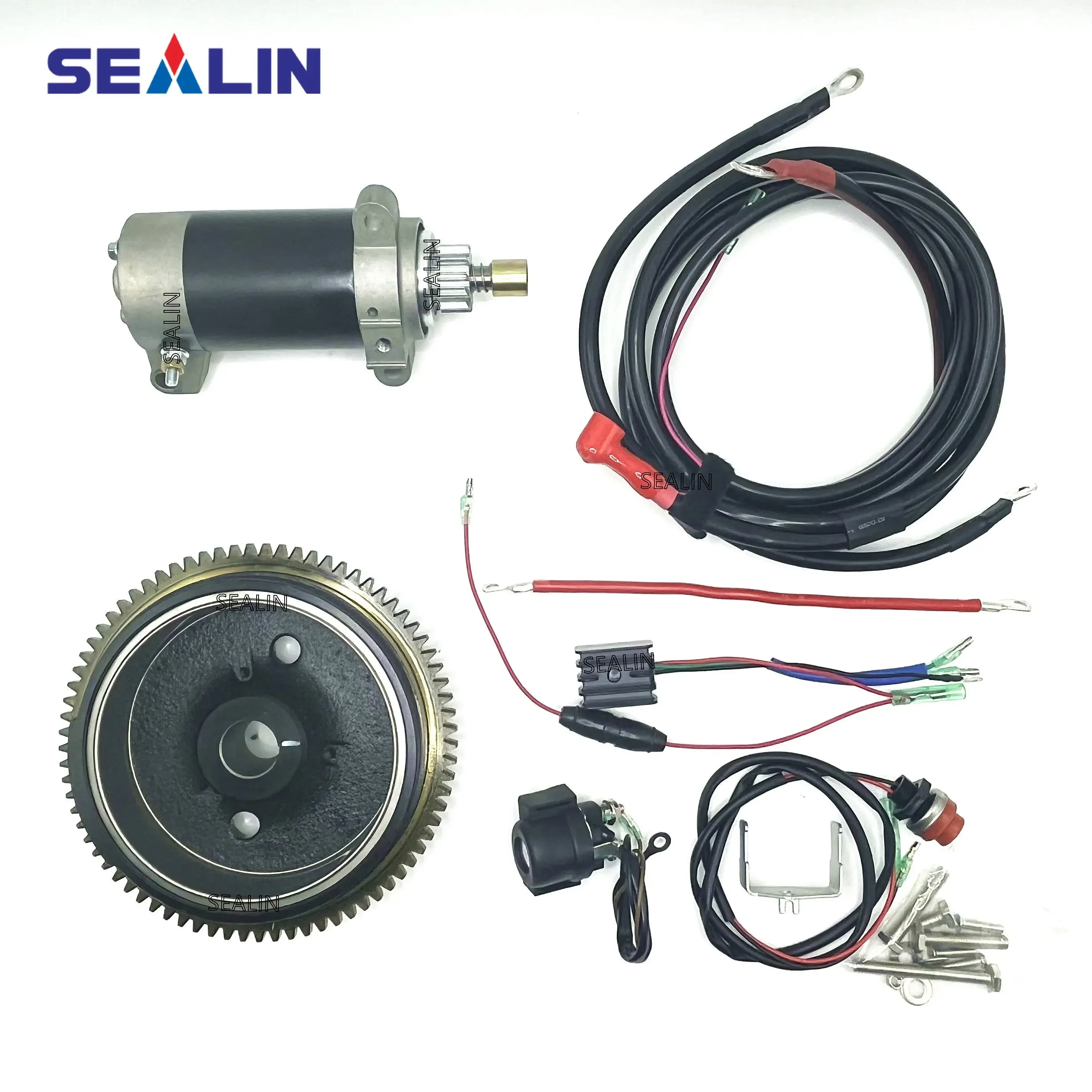 Electric Start Motor Flywheel Kit For YAMAHA 4 Stroke 15HP F15CEHPL F15CWHL F15CMHL F15CMHS 6AGC 6AG 6AGA 6AG9 6AG86AG7 6AG6
Electric Start Motor Flywheel Kit For YAMAHA 4 Stroke 15HP F15CEHPL F15CWHL F15CMHL F15CMHS 6AGC 6AG 6AGA 6AG9 6AG86AG7 6AG6