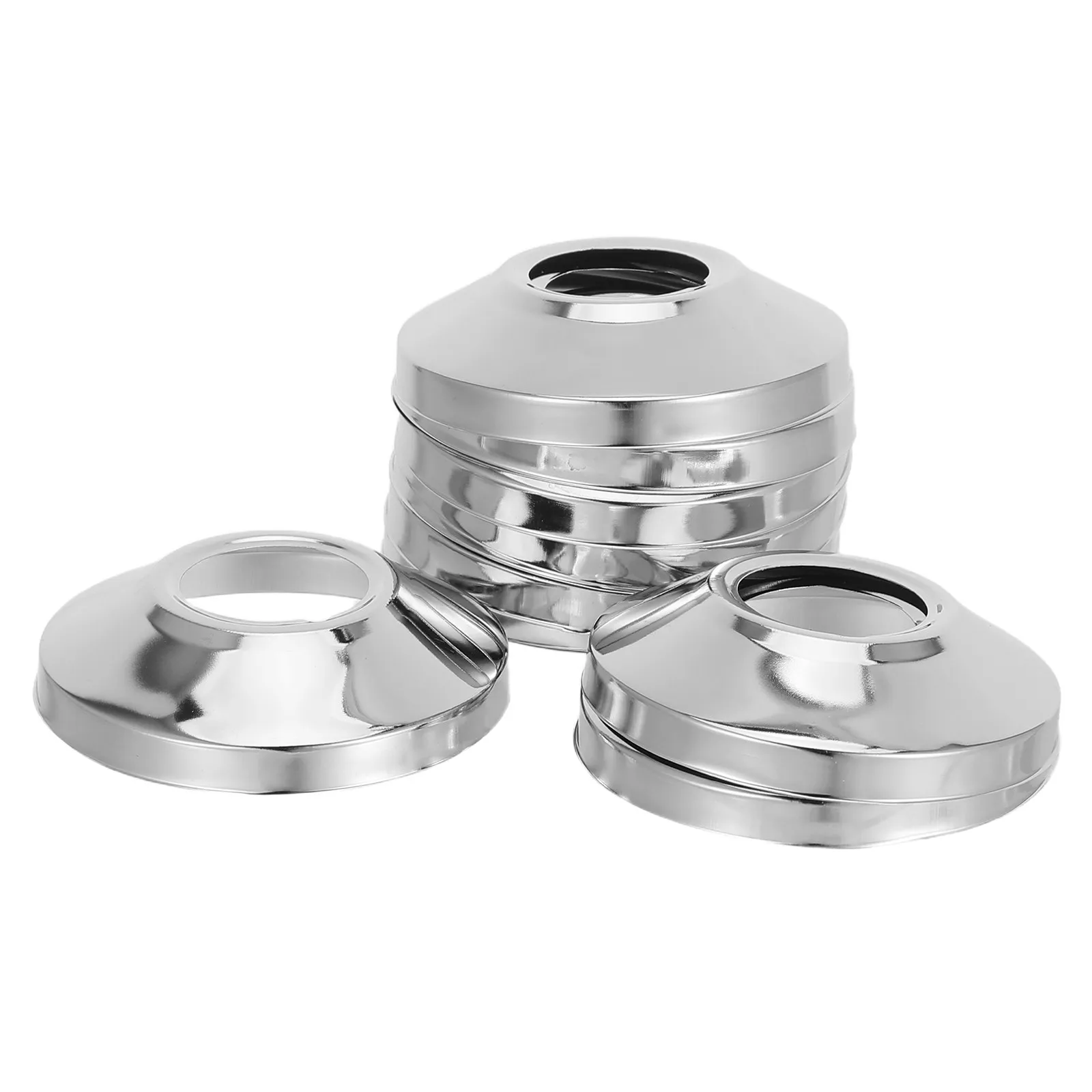 10Pcs Angle Valve Cover Stainless Steel Pipe Cover Shower Faucet Escutcheon Plate Wall Pipe Flange Plate Plumbing Hole Cap 25Mm
10Pcs Angle Valve Cover Stainless Steel Pipe Cover Shower Faucet Escutcheon Plate Wall Pipe Flange Plate Plumbing Hole Cap 25Mm