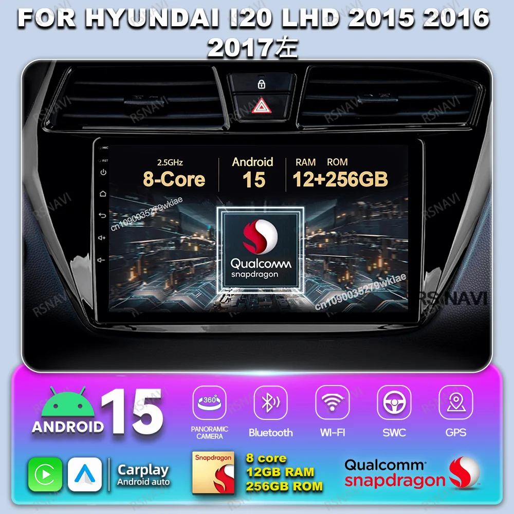 Автомобильное радио Android 15 для Hyundai I20 LHD 2015 2016 2017, Viedo-плеер DSP, авторадио, мультимедиа, QLED Qualcomm, головное устройство, стерео GPS
Автомобильное радио Android 15 для Hyundai I20 LHD 2015 2016 2017, Viedo-плеер DSP, авторадио, мультимедиа, QLED Qualcomm, головное устройство, стерео GPS