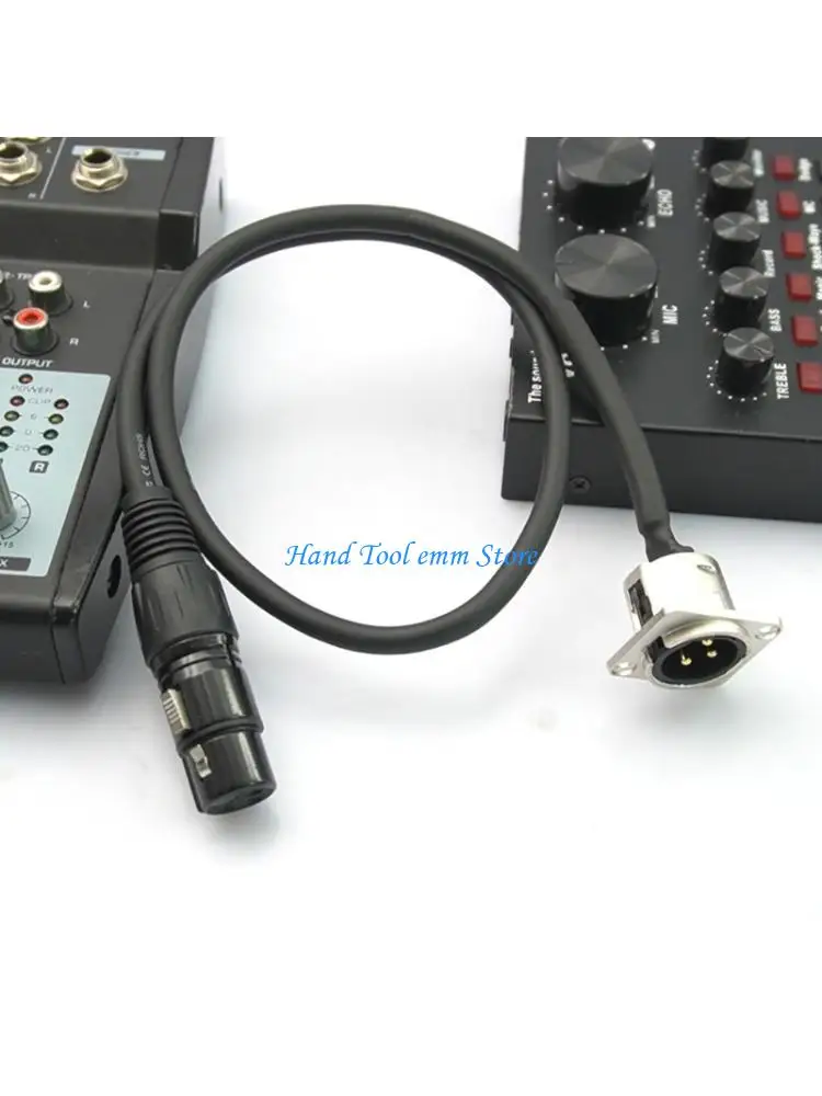 H37F 3Pin Chassis Connector 3Pin Auditory Cable Alloy Housing for Auditory 60cm
H37F 3Pin Chassis Connector 3Pin Auditory Cable Alloy Housing for Auditory 60cm