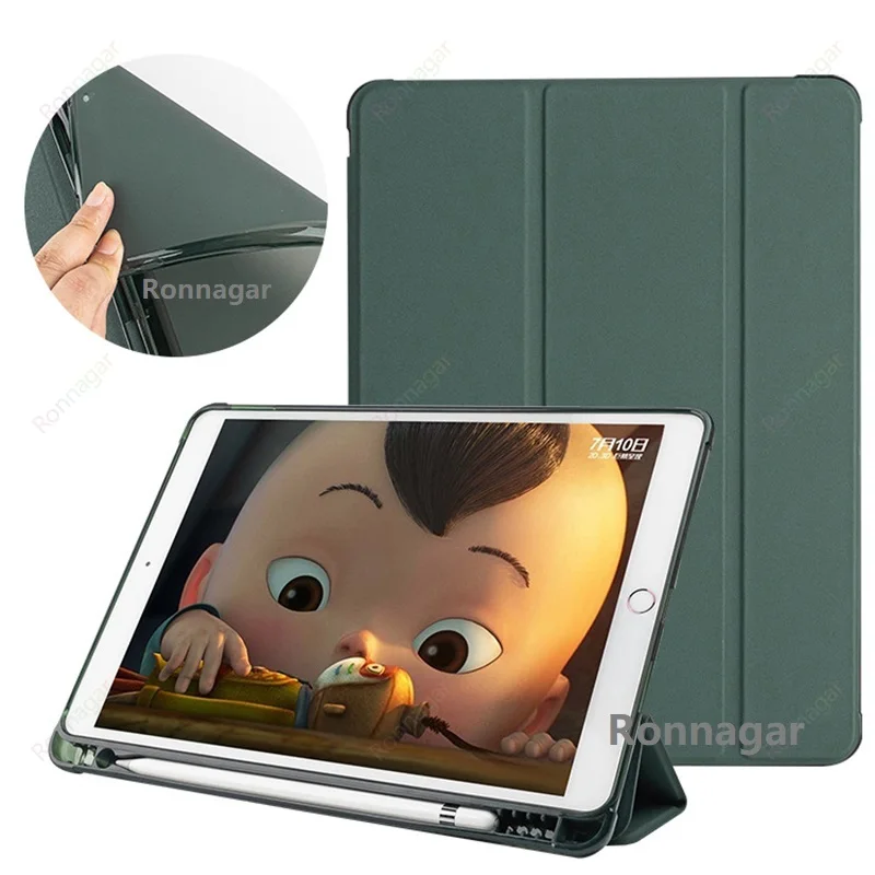 Pencil Holder Case for iPad Air (3rd Gen) 10.5 2019 / iPad Pro 10.5 2017 Case Stand for iPad 7/8/ 9th Gen Air5 4 10th 10.9 Pro11
Pencil Holder Case for iPad Air (3rd Gen) 10.5 2019 / iPad Pro 10.5 2017 Case Stand for iPad 7/8/ 9th Gen Air5 4 10th 10.9 Pro11