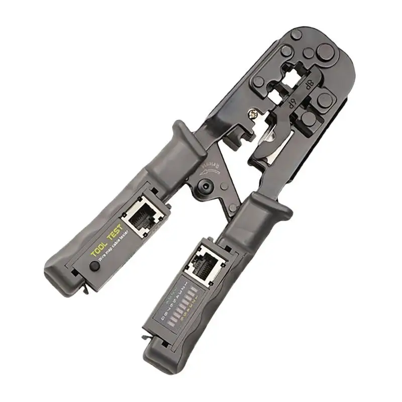 Crimper Cable Cutter Anti Slip Wire Stripper Multifunctional Stripping Crimping Pliers For Insulated Electrical Connectors
Crimper Cable Cutter Anti Slip Wire Stripper Multifunctional Stripping Crimping Pliers For Insulated Electrical Connectors