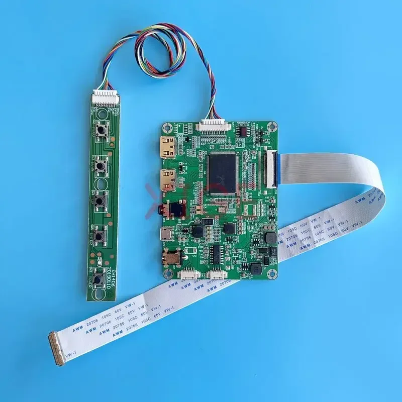 DIY комплект для NT173WDM-N11 NT173WDM-N21 2Mini-HDMI Micro USB 1600x900 EDP 30-контактный дисплей для ноутбука 17,3 "контроллер плата драйвера
DIY комплект для NT173WDM-N11 NT173WDM-N21 2Mini-HDMI Micro USB 1600x900 EDP 30-контактный дисплей для ноутбука 17,3 "контроллер плата драйвера