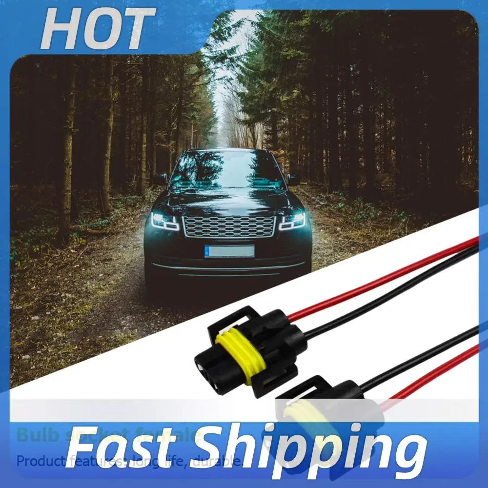 2pcs Headlights Lamp Sockets Adapter Auto Accessories H8/H9/H11 Bulb Socket Female Adapter Replacement for Headlight Fog Light
2pcs Headlights Lamp Sockets Adapter Auto Accessories H8/H9/H11 Bulb Socket Female Adapter Replacement for Headlight Fog Light