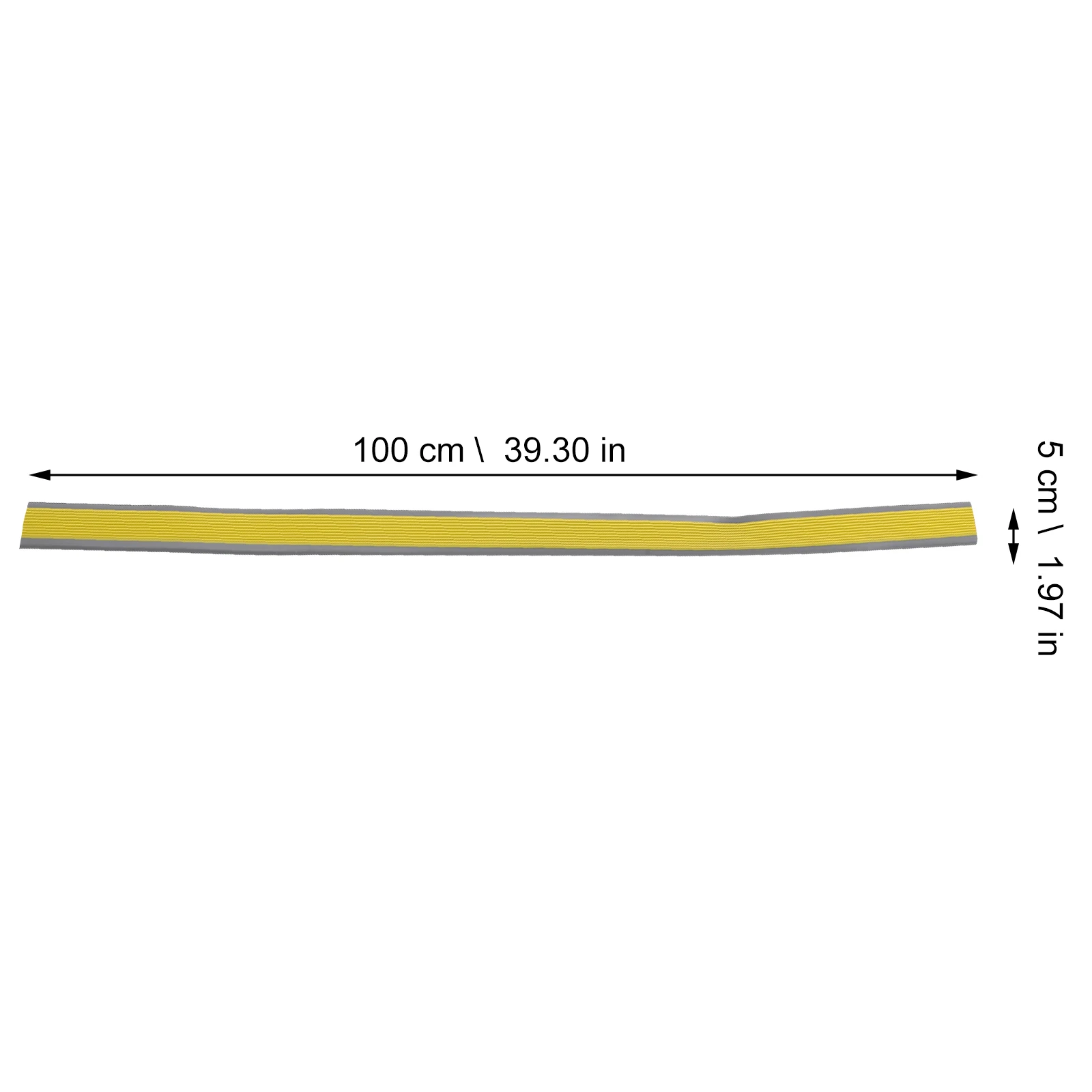 Non-slip Stair Tread Protector Yellow Adhesive Strip Anti-slip Rubber Trim Molding Floor Transition Banding Durable for Pregnant
Non-slip Stair Tread Protector Yellow Adhesive Strip Anti-slip Rubber Trim Molding Floor Transition Banding Durable for Pregnant