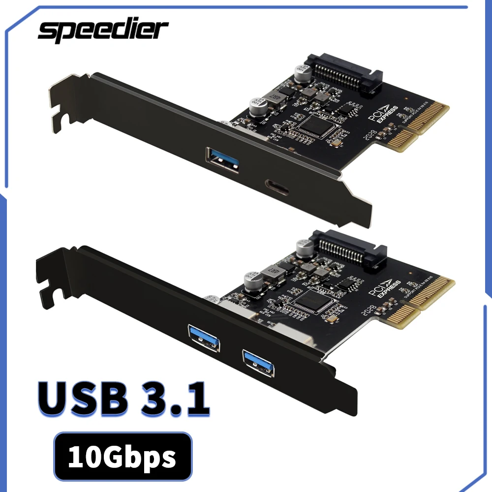 Добавьте к картам Адаптер USB 3.1 PCI Express Riser USB3.1 Type-C Type-A PCI-e 4x Контроллер USB3 Pcie X4 Конвертер Карта расширения
Добавьте к картам Адаптер USB 3.1 PCI Express Riser USB3.1 Type-C Type-A PCI-e 4x Контроллер USB3 Pcie X4 Конвертер Карта расширения