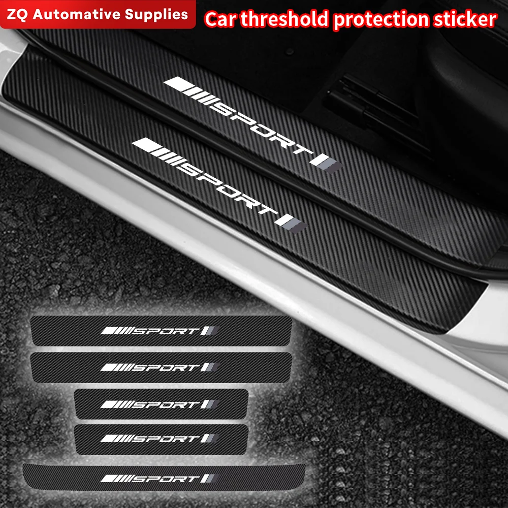 Sport Carbon Fiber Car Stickers Car Door Sill Protector Sticker Trunk Threshold Side Anti Scratch Tape Decal Cars Accessories
Sport Carbon Fiber Car Stickers Car Door Sill Protector Sticker Trunk Threshold Side Anti Scratch Tape Decal Cars Accessories