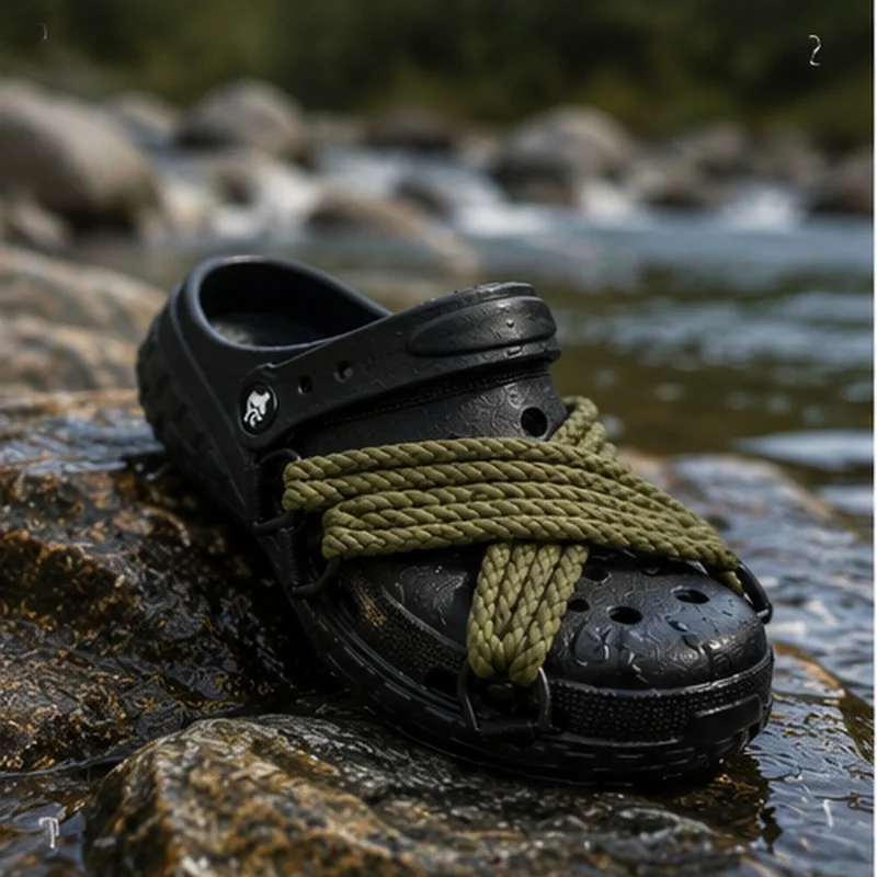 Outdoor Fishing Wading Captain Shoes for Men, Summer Non-slip Drainage Shoes, Creek Camping Beach Sandals, Two-way Casual Shoes
Outdoor Fishing Wading Captain Shoes for Men, Summer Non-slip Drainage Shoes, Creek Camping Beach Sandals, Two-way Casual Shoes