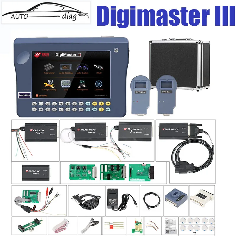 Original Yanhua Digimaster III Unlimited Token Digimaster 3 for B-MW CAS1/CAS2/CAS3/CAS4+ Cluster Calibration/Key Programming
Original Yanhua Digimaster III Unlimited Token Digimaster 3 for B-MW CAS1/CAS2/CAS3/CAS4+ Cluster Calibration/Key Programming