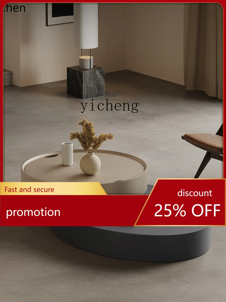 YFY Coffee Table Paint Living Room Home New Solid Wood Rotating Tea Table
YFY Coffee Table Paint Living Room Home New Solid Wood Rotating Tea Table