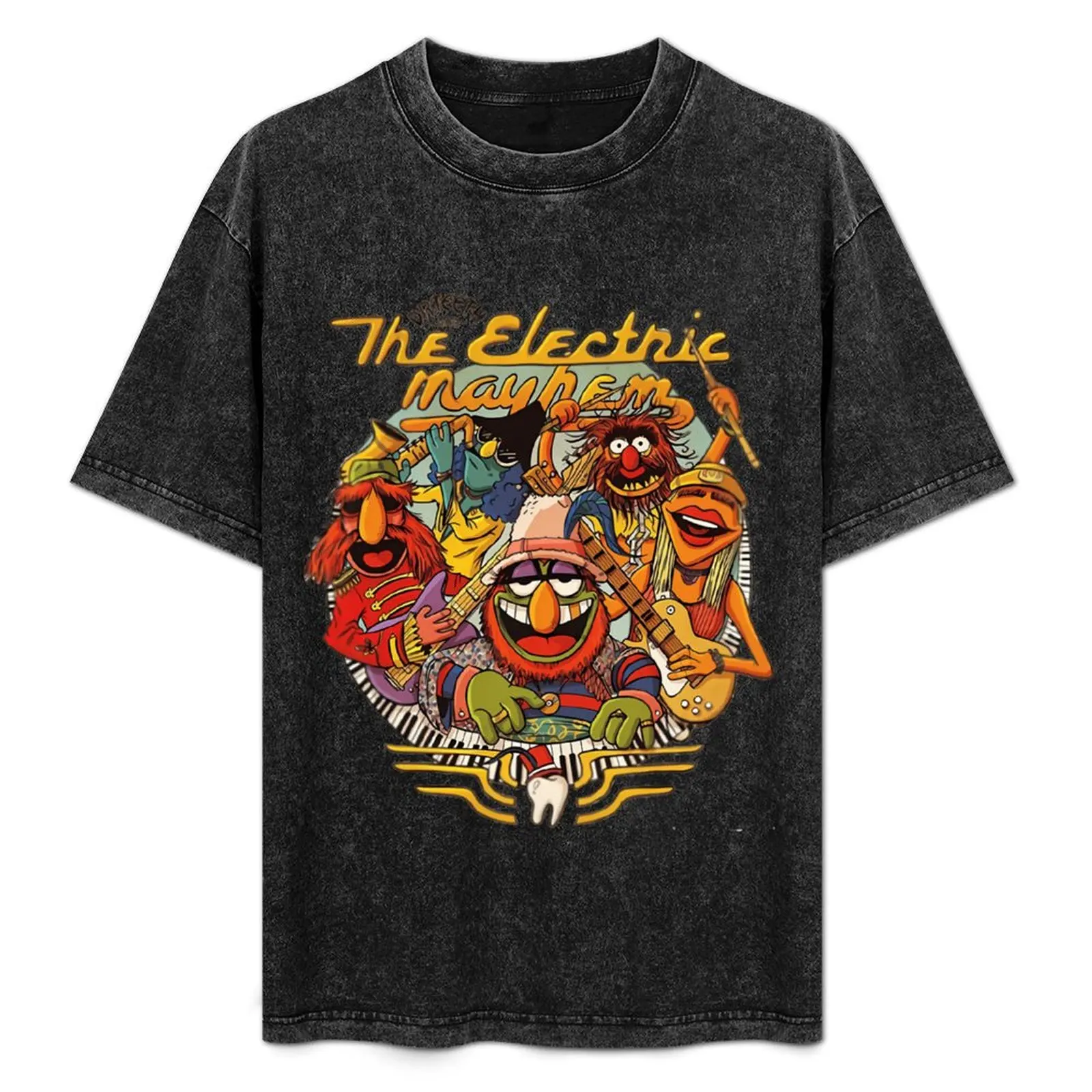 Dr Teeth And The Electric Mayhem T-Shirt Basic Solid Color Casual Tee Shirt
Dr Teeth And The Electric Mayhem T-Shirt Basic Solid Color Casual Tee Shirt
