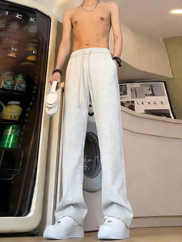 Thiened Fitn Sports Sweatpants for Men Winter High Waist Knife Casual Bootcut Pants Straight Leg Breathable
Thiened Fitn Sports Sweatpants for Men Winter High Waist Knife Casual Bootcut Pants Straight Leg Breathable