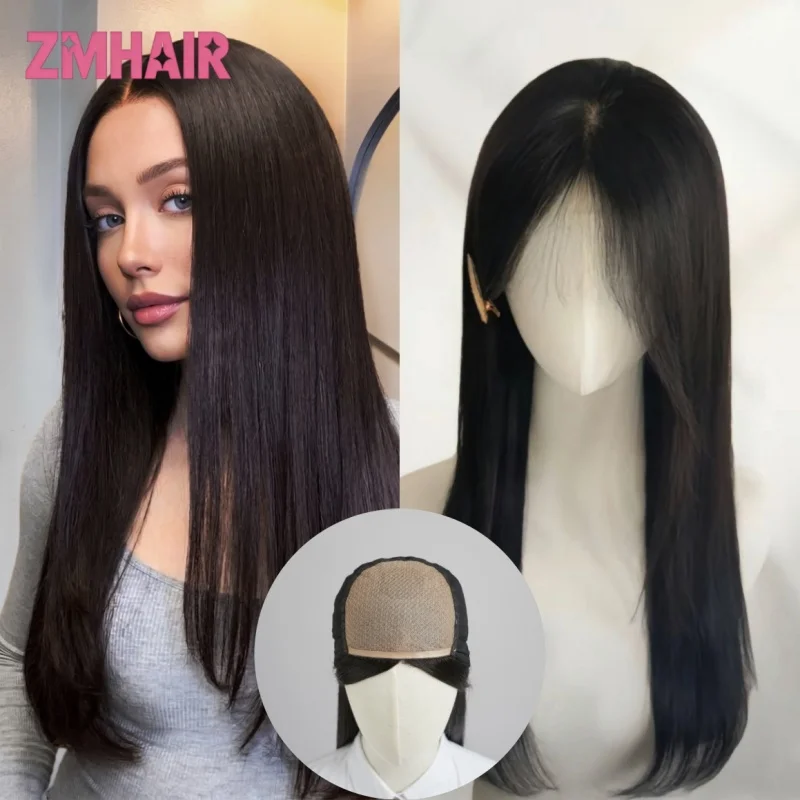 Realistic Scalp Silk Base Virgin Hair Wig with Bangs Natural Black 100%Raw Human Hair PU Front Breathable Glueless Long Straight
Realistic Scalp Silk Base Virgin Hair Wig with Bangs Natural Black 100%Raw Human Hair PU Front Breathable Glueless Long Straight