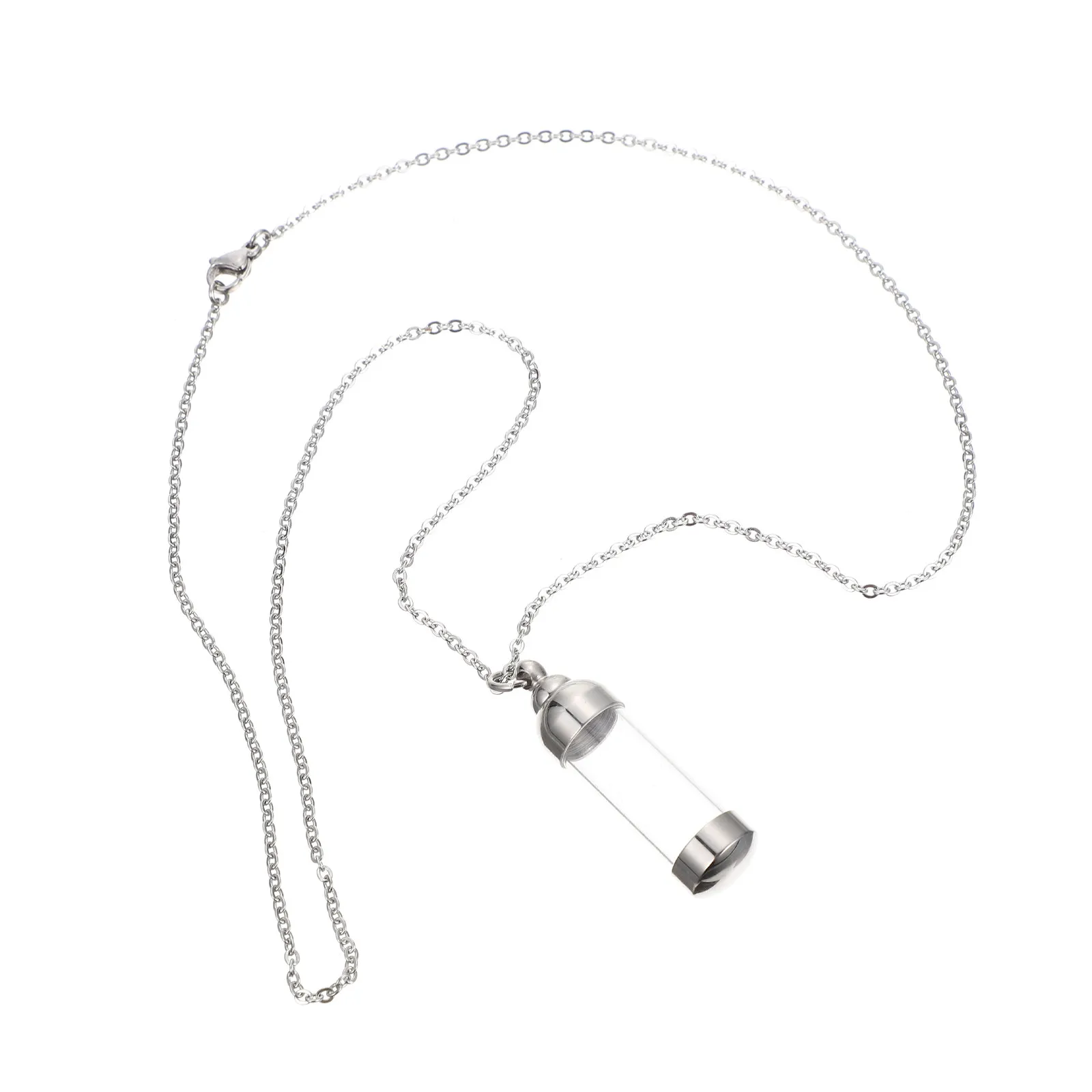 Pet Ash Pendant Stainless Steel Glass Urn Necklace for Ashes Cremation Jewelry Dog Ashes Keepsake Memorial Necklace
Pet Ash Pendant Stainless Steel Glass Urn Necklace for Ashes Cremation Jewelry Dog Ashes Keepsake Memorial Necklace