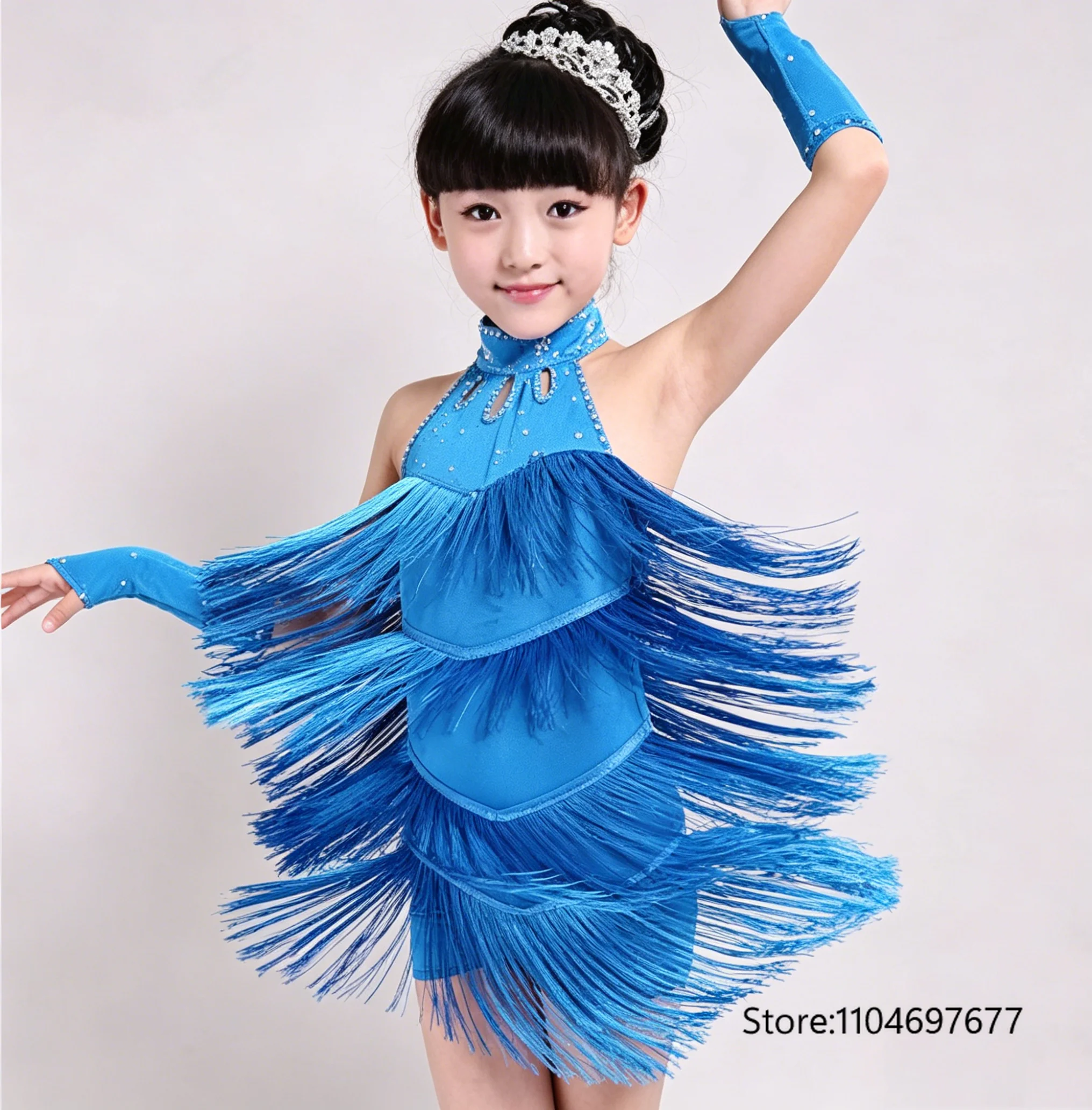 New Children's Tassel Latin Dance Performance Costume for Girls' Dance Practice and Children's Competition Performance Costume
New Children's Tassel Latin Dance Performance Costume for Girls' Dance Practice and Children's Competition Performance Costume