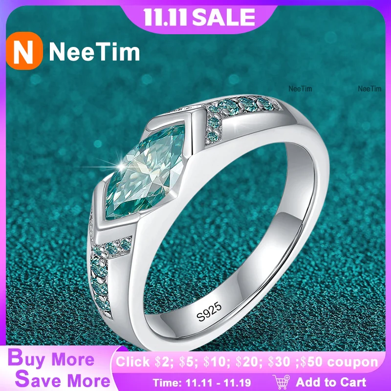 NeeTim 5x10 мм кольца с моссанитом огранки маркизы для женщин и мужчин, серебро 925 пробы с позолоченными ювелирными изделиями, женское кольцо
NeeTim 5x10 мм кольца с моссанитом огранки маркизы для женщин и мужчин, серебро 925 пробы с позолоченными ювелирными изделиями, женское кольцо