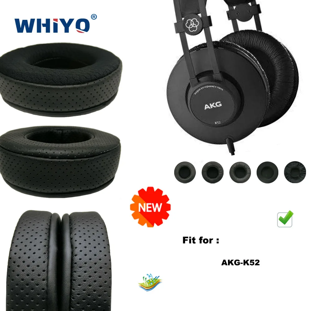 Replacement Ear Pads for AKG-K52 Headset Parts Leather Cushion Velvet Earmuff Headset Sleeve Cover
Replacement Ear Pads for AKG-K52 Headset Parts Leather Cushion Velvet Earmuff Headset Sleeve Cover