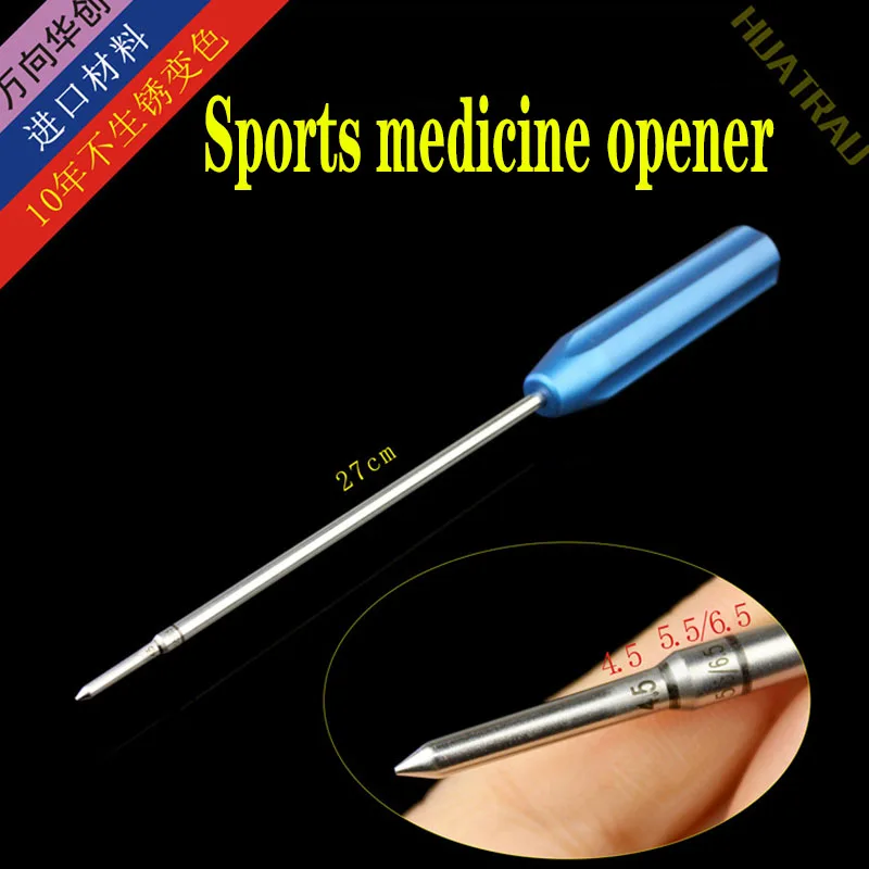 Sports medicine hole opener tip cone orthopedic instrument medical acromioclavicular shoulder joint Cruciate ligament repair AO
Sports medicine hole opener tip cone orthopedic instrument medical acromioclavicular shoulder joint Cruciate ligament repair AO