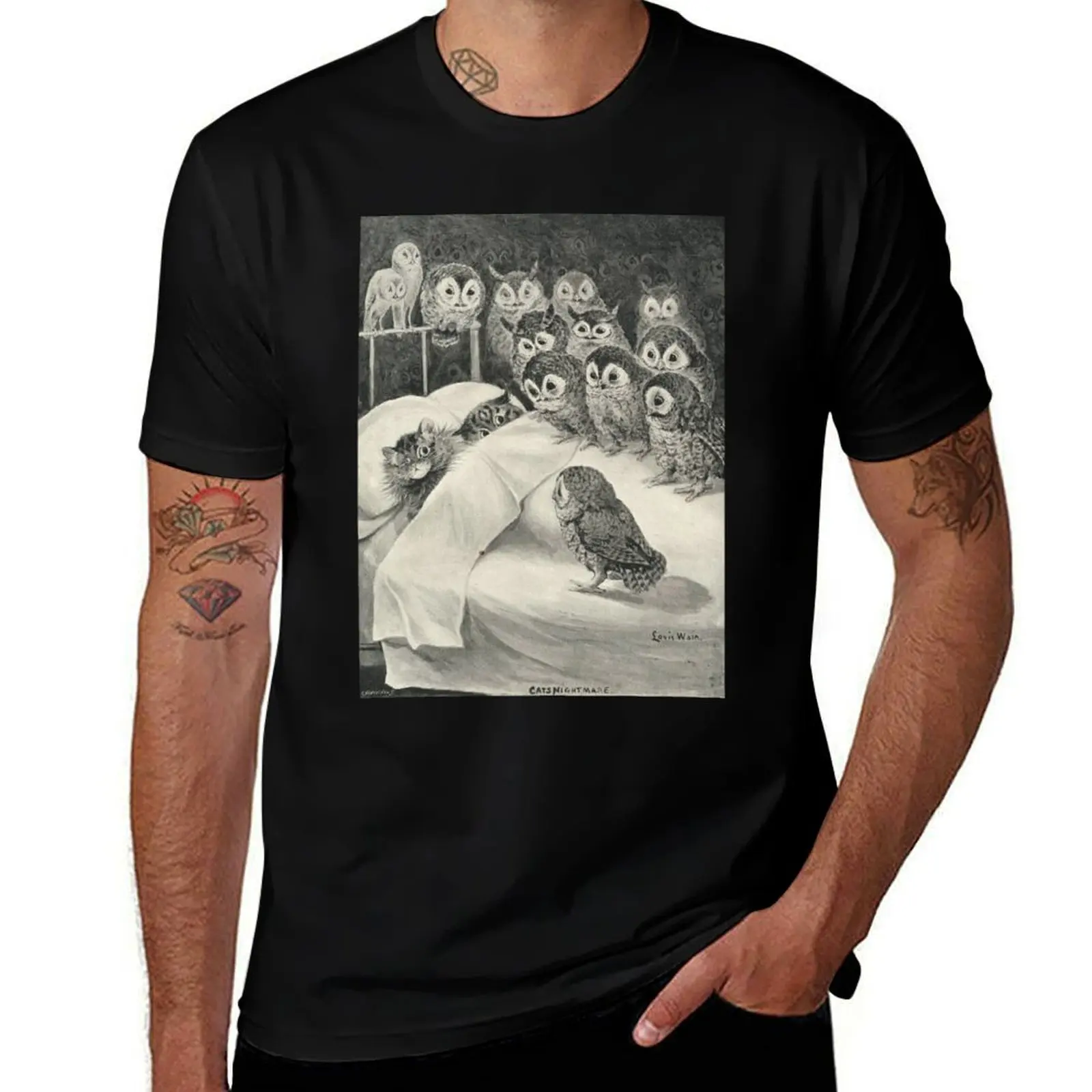 Cat's Nightmare by Louis Wain T-Shirt Quick Dry Training Short Sleeve Tee
Cat's Nightmare by Louis Wain T-Shirt Quick Dry Training Short Sleeve Tee