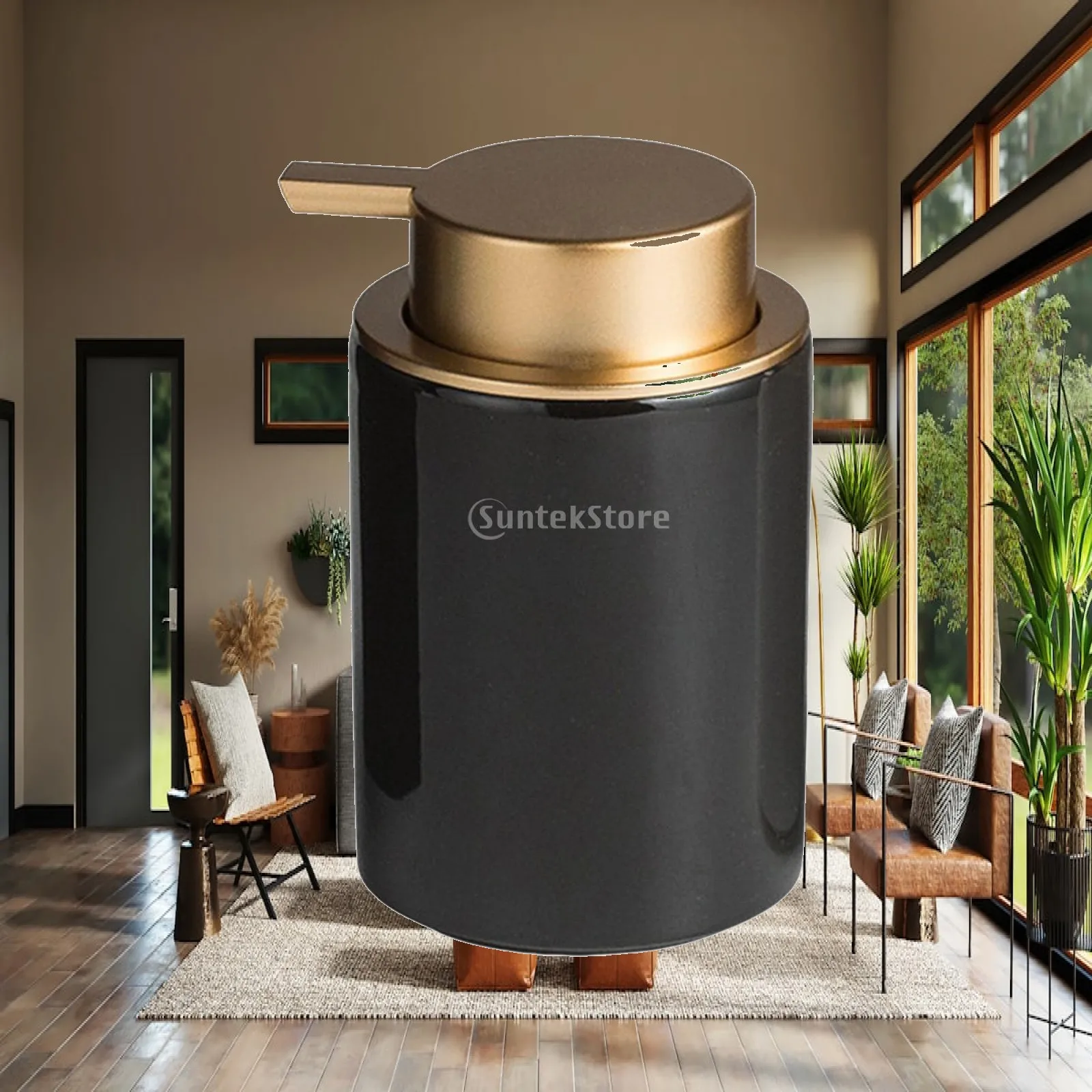 Keramische Pomp 350ml Navulbare Pomp Dispenser Handleiding Lege dispenser
Keramische Pomp 350ml Navulbare Pomp Dispenser Handleiding Lege dispenser