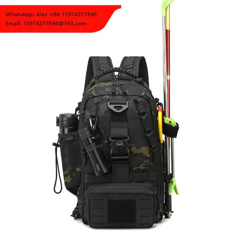 Multifunctional Nylon Waterproof Backpack Tactical Backpack Adjustable Straps One-Layer Design For Outdoor Travel Use
Multifunctional Nylon Waterproof Backpack Tactical Backpack Adjustable Straps One-Layer Design For Outdoor Travel Use