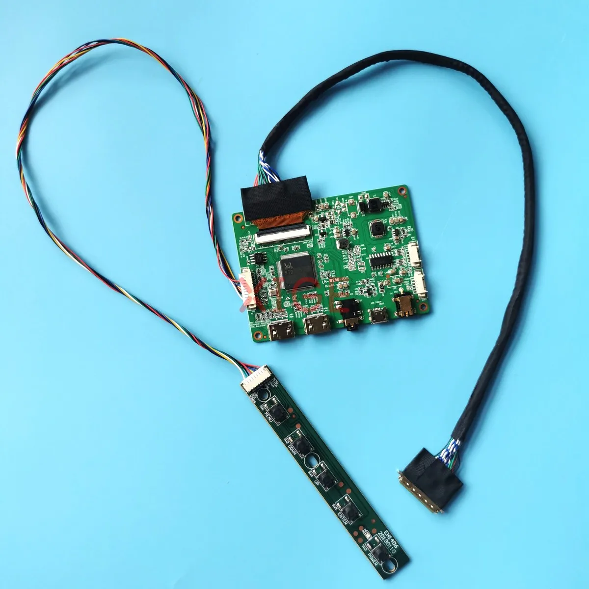 Плата драйвера контроллера DIY Kit для HT156WXB-100 HB156WX1-100/200 LVDS 40-контактный мини-HDMI монитор для ноутбука Micro USB 1366x768 15,6 дюйма
Плата драйвера контроллера DIY Kit для HT156WXB-100 HB156WX1-100/200 LVDS 40-контактный мини-HDMI монитор для ноутбука Micro USB 1366x768 15,6 дюйма