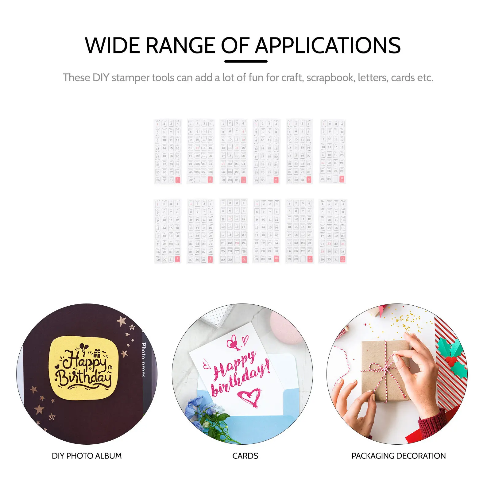 60pcs Self Adhesive Calendar Decal For Diy Planner Stickers Notebook Hand Account Sticker Year Plan Calendar Stickers
60pcs Self Adhesive Calendar Decal For Diy Planner Stickers Notebook Hand Account Sticker Year Plan Calendar Stickers